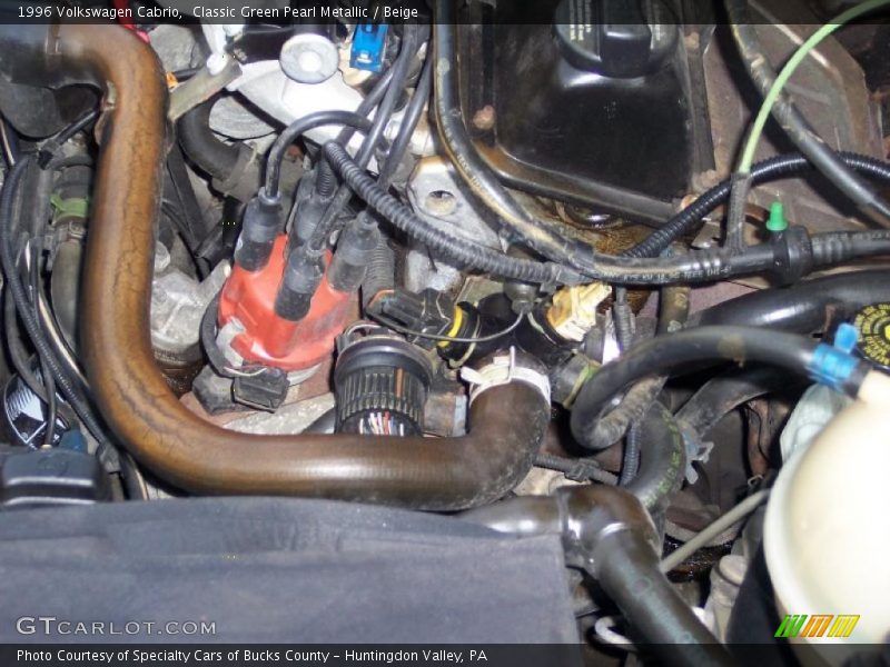 Classic Green Pearl Metallic / Beige 1996 Volkswagen Cabrio