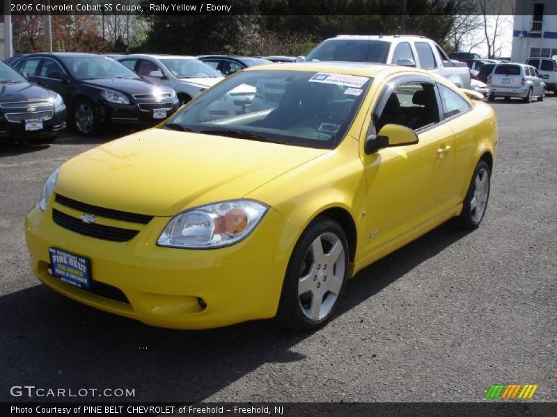 Rally Yellow / Ebony 2006 Chevrolet Cobalt SS Coupe