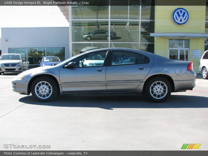 Bright Platinum Metallic / Gray 1998 Dodge Intrepid ES