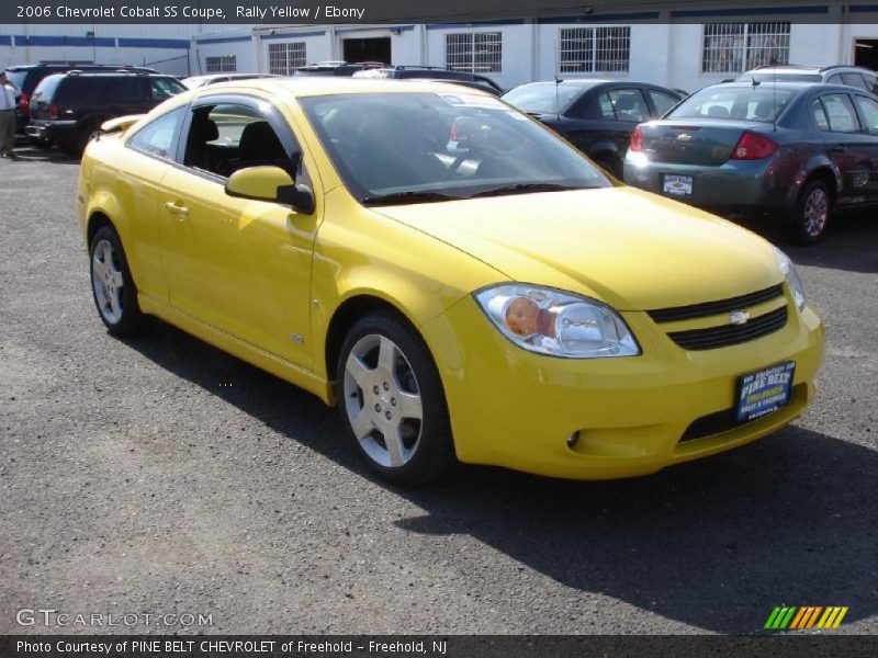 Rally Yellow / Ebony 2006 Chevrolet Cobalt SS Coupe