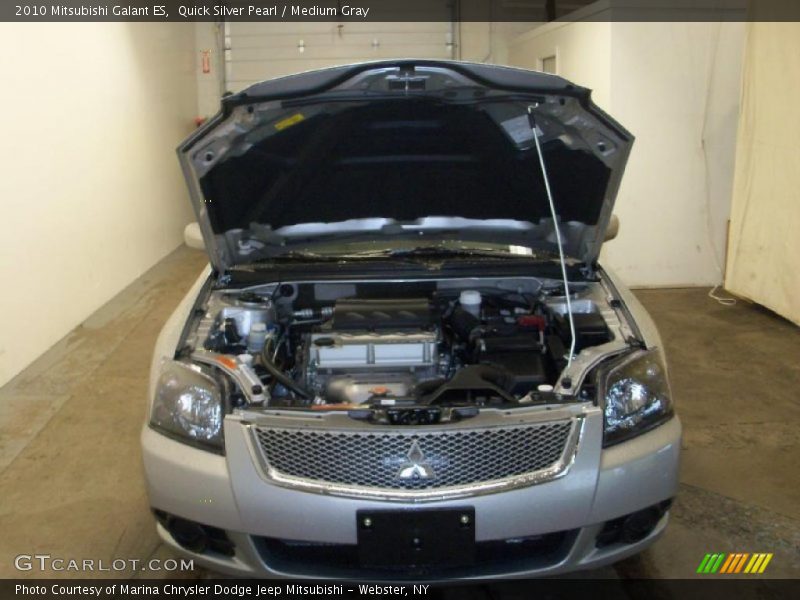 Quick Silver Pearl / Medium Gray 2010 Mitsubishi Galant ES