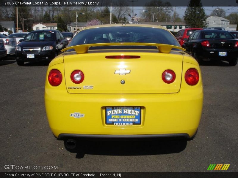 Rally Yellow / Ebony 2006 Chevrolet Cobalt SS Coupe