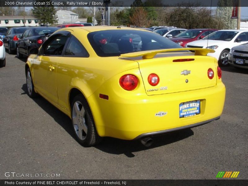 Rally Yellow / Ebony 2006 Chevrolet Cobalt SS Coupe