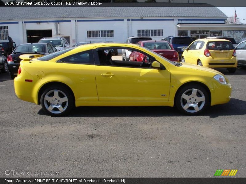 Rally Yellow / Ebony 2006 Chevrolet Cobalt SS Coupe