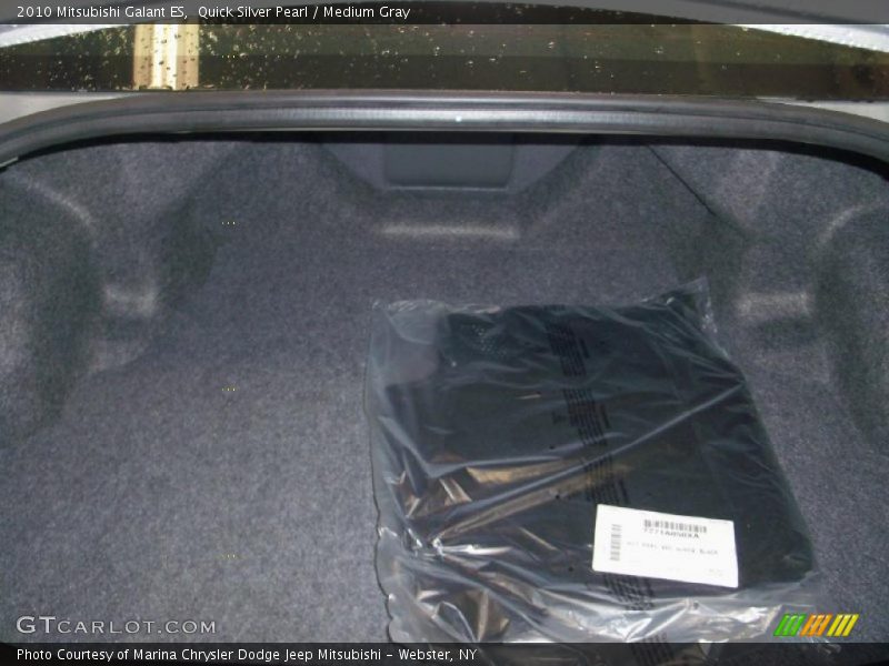 Quick Silver Pearl / Medium Gray 2010 Mitsubishi Galant ES
