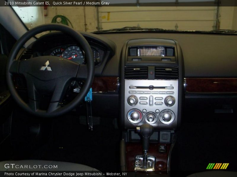 Quick Silver Pearl / Medium Gray 2010 Mitsubishi Galant ES
