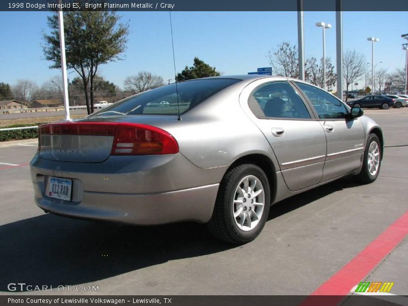 Bright Platinum Metallic / Gray 1998 Dodge Intrepid ES