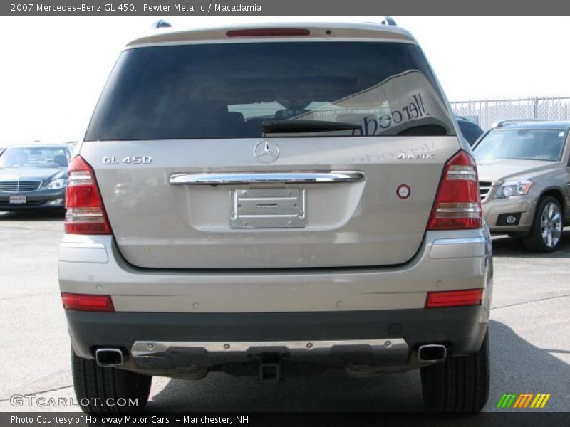 Pewter Metallic / Macadamia 2007 Mercedes-Benz GL 450