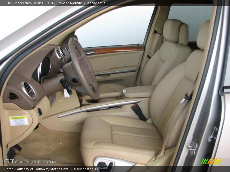 Pewter Metallic / Macadamia 2007 Mercedes-Benz GL 450