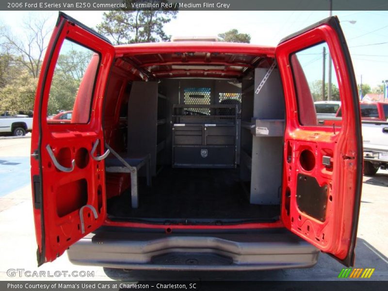Vermillion Red / Medium Flint Grey 2006 Ford E Series Van E250 Commercial