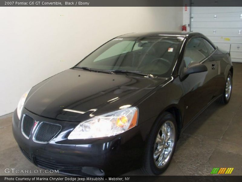 Black / Ebony 2007 Pontiac G6 GT Convertible