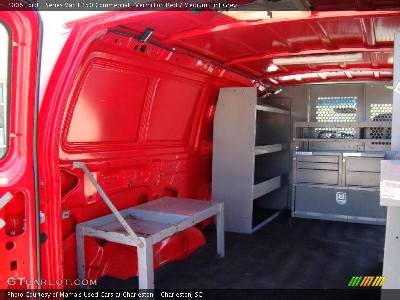 Vermillion Red / Medium Flint Grey 2006 Ford E Series Van E250 Commercial