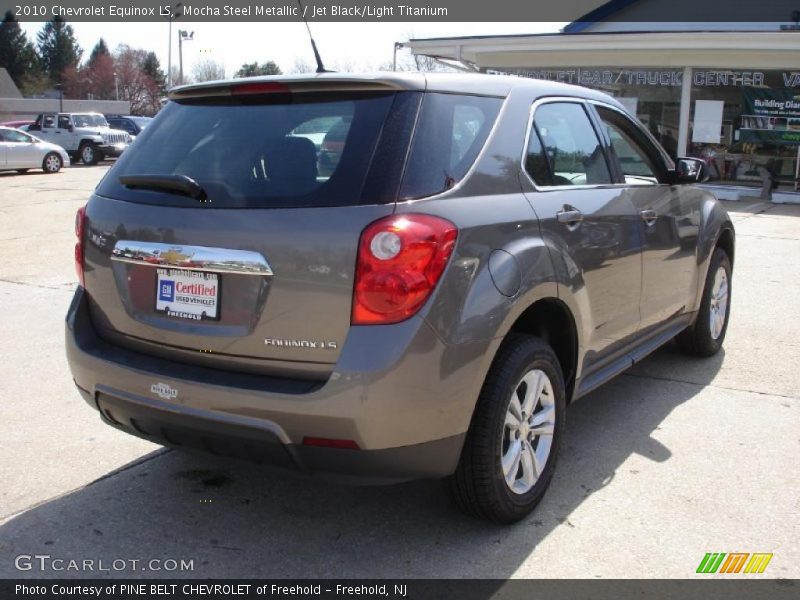 Mocha Steel Metallic / Jet Black/Light Titanium 2010 Chevrolet Equinox LS
