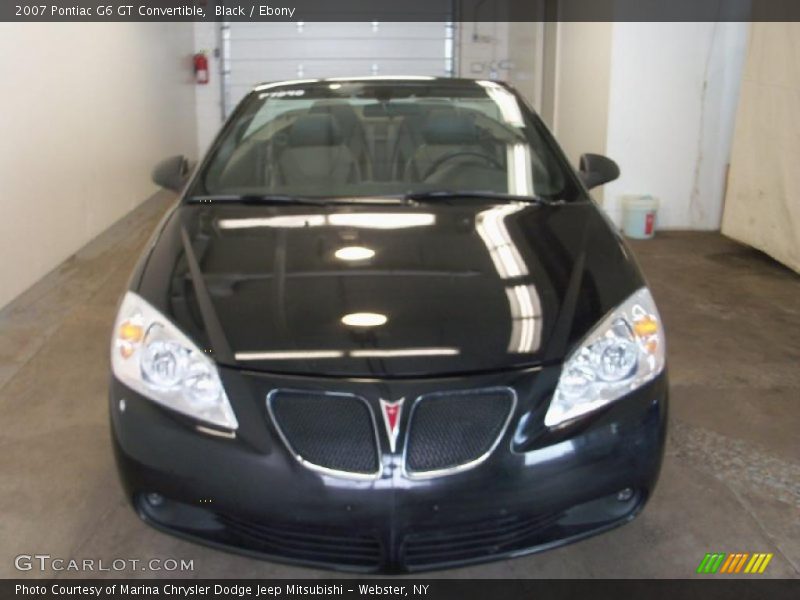 Black / Ebony 2007 Pontiac G6 GT Convertible