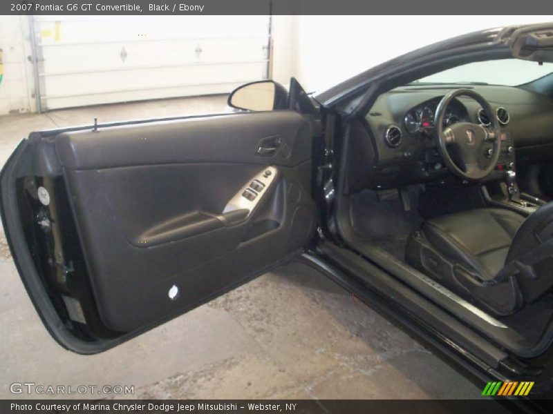 Black / Ebony 2007 Pontiac G6 GT Convertible