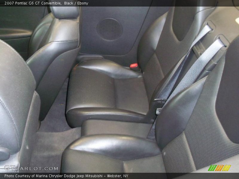 Black / Ebony 2007 Pontiac G6 GT Convertible