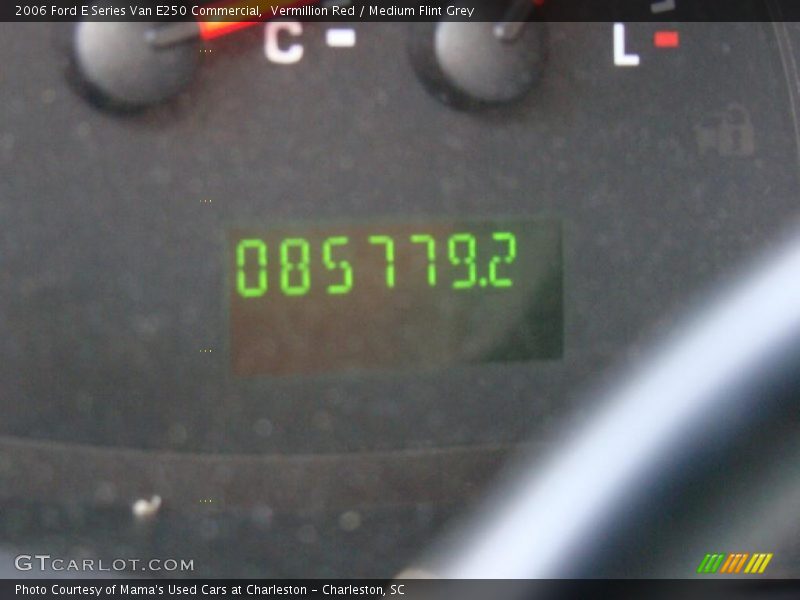 Vermillion Red / Medium Flint Grey 2006 Ford E Series Van E250 Commercial