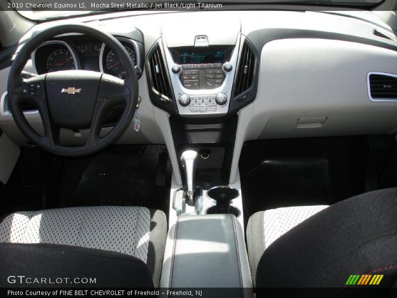 Mocha Steel Metallic / Jet Black/Light Titanium 2010 Chevrolet Equinox LS