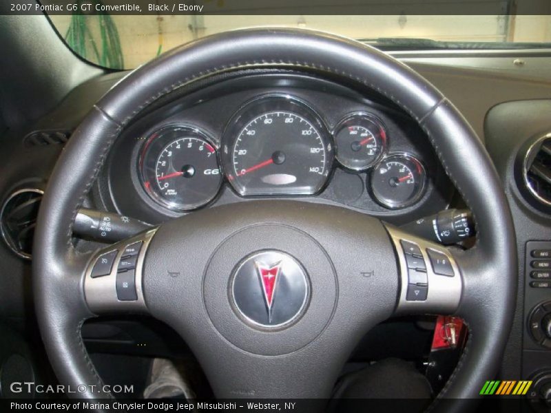 Black / Ebony 2007 Pontiac G6 GT Convertible