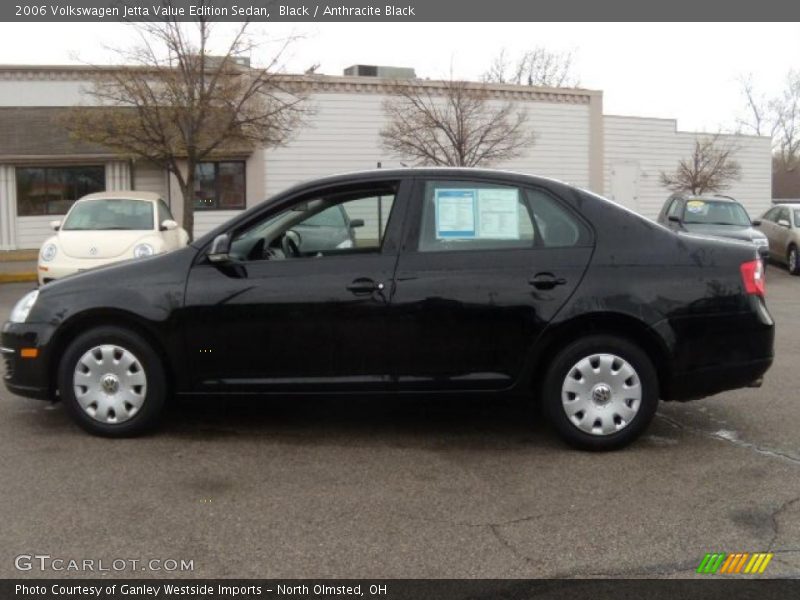 Black / Anthracite Black 2006 Volkswagen Jetta Value Edition Sedan