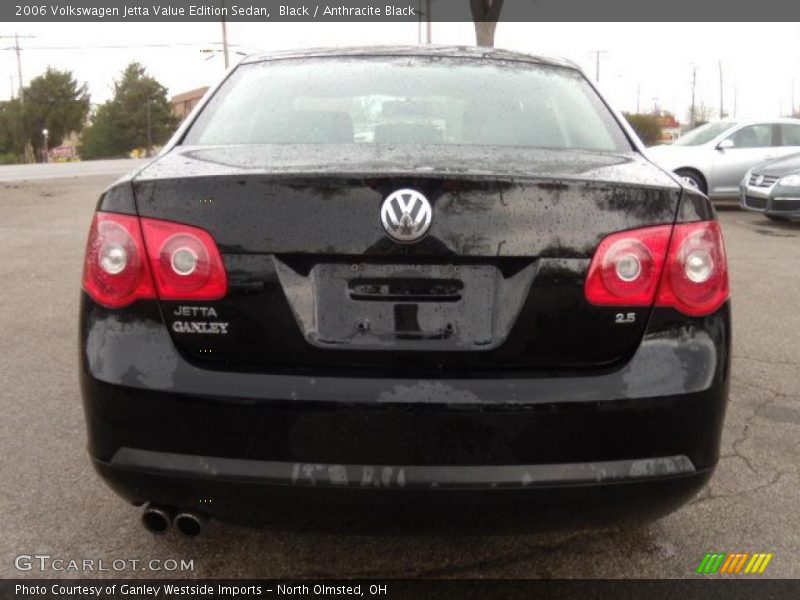 Black / Anthracite Black 2006 Volkswagen Jetta Value Edition Sedan