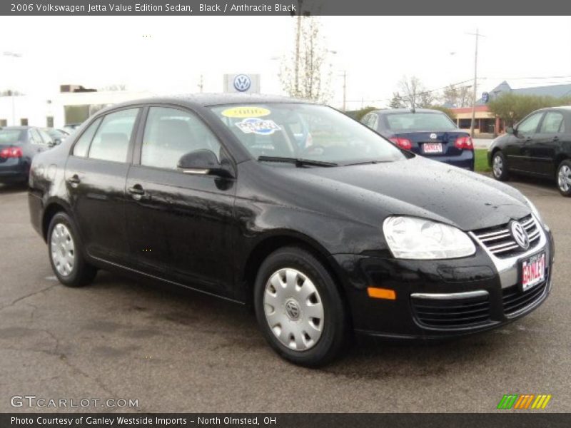 Black / Anthracite Black 2006 Volkswagen Jetta Value Edition Sedan