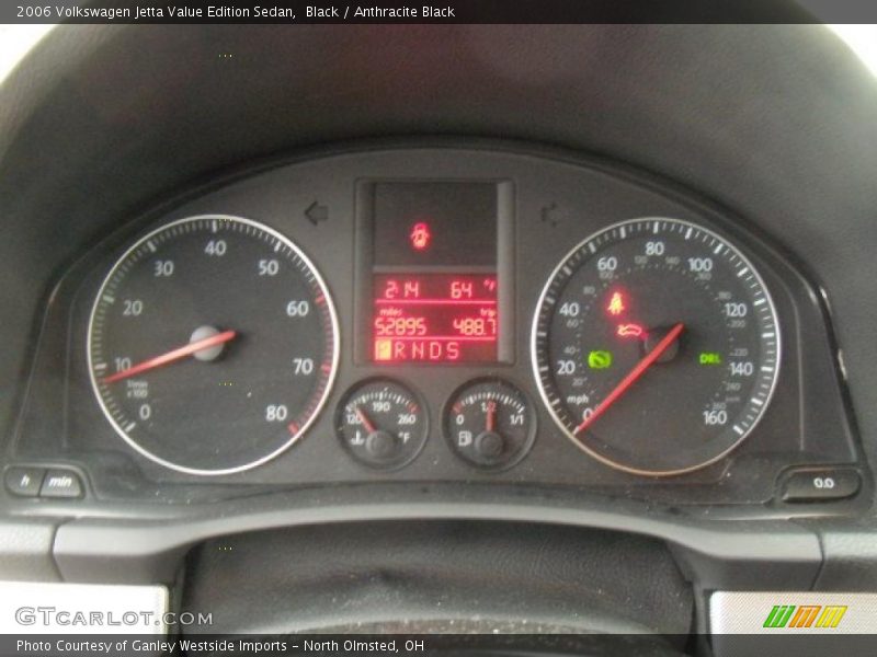 Black / Anthracite Black 2006 Volkswagen Jetta Value Edition Sedan