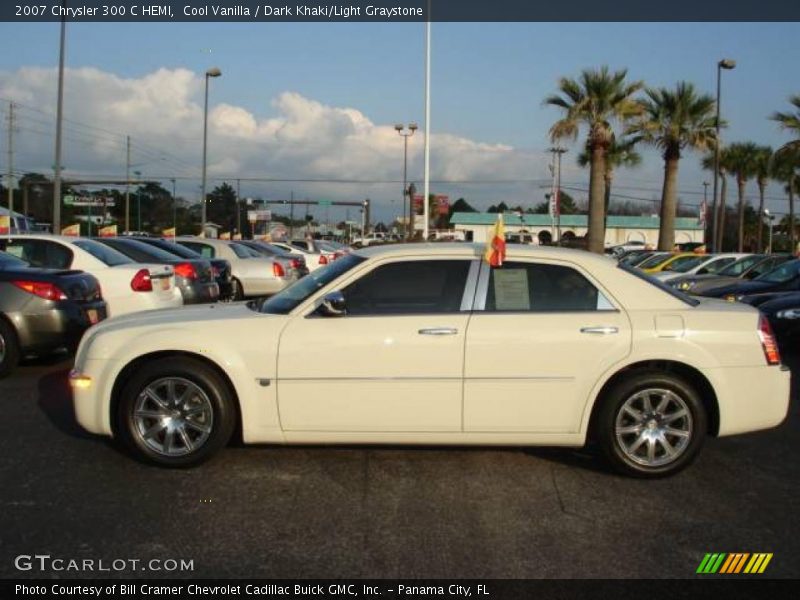 Cool Vanilla / Dark Khaki/Light Graystone 2007 Chrysler 300 C HEMI