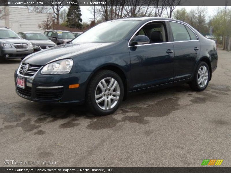 Shadow Blue / Anthracite 2007 Volkswagen Jetta 2.5 Sedan