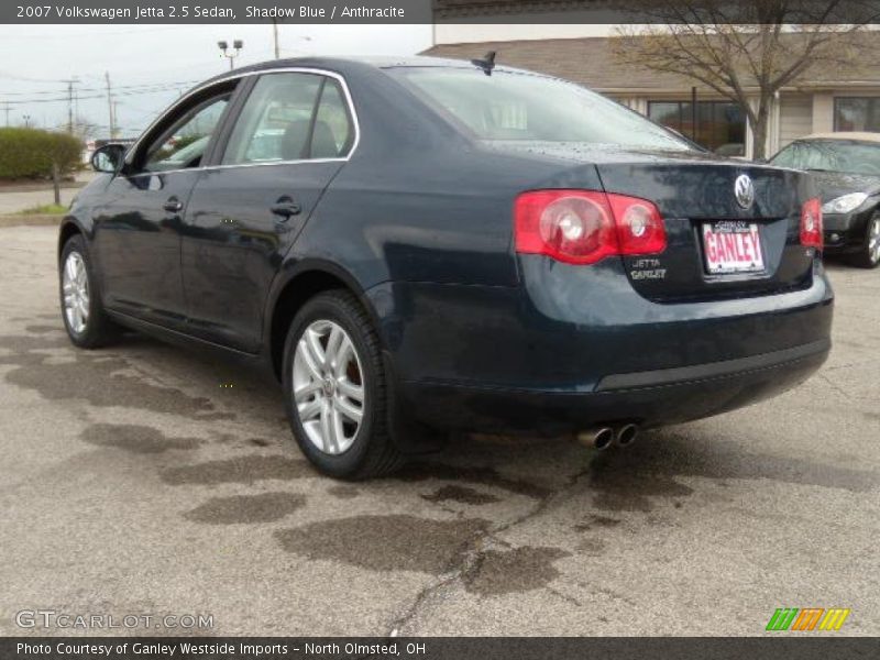 Shadow Blue / Anthracite 2007 Volkswagen Jetta 2.5 Sedan