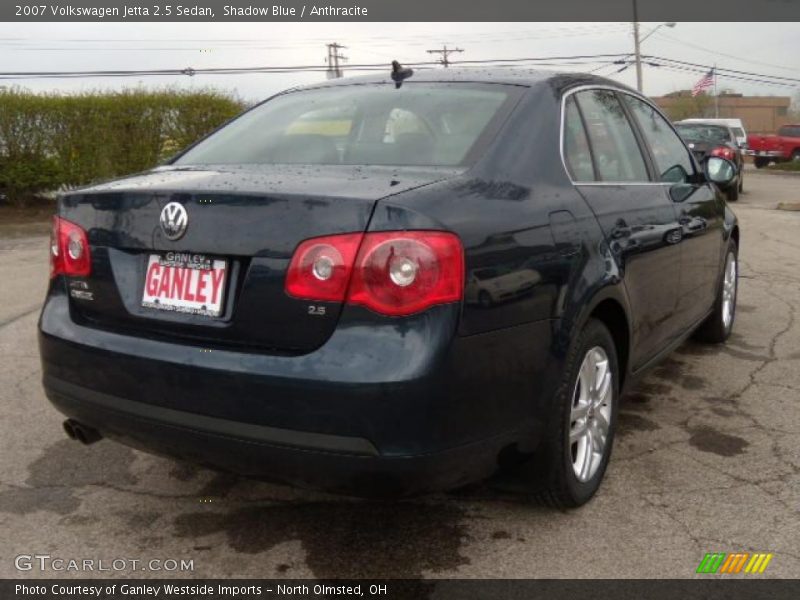 Shadow Blue / Anthracite 2007 Volkswagen Jetta 2.5 Sedan