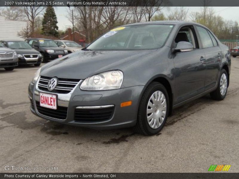 Platinum Grey Metallic / Anthracite 2007 Volkswagen Jetta 2.5 Sedan