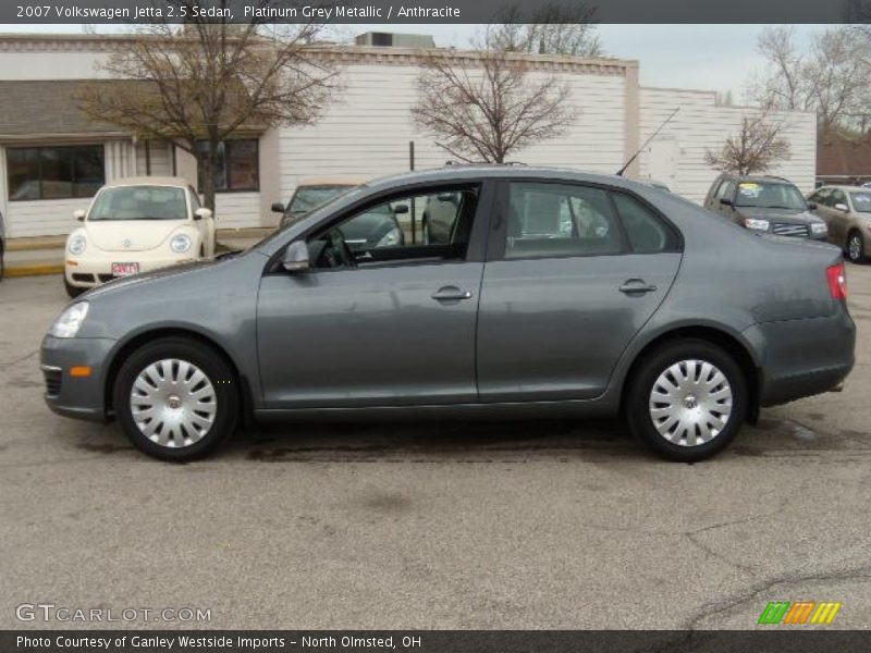 Platinum Grey Metallic / Anthracite 2007 Volkswagen Jetta 2.5 Sedan