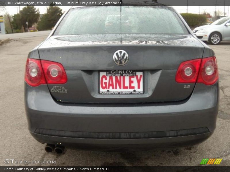 Platinum Grey Metallic / Anthracite 2007 Volkswagen Jetta 2.5 Sedan