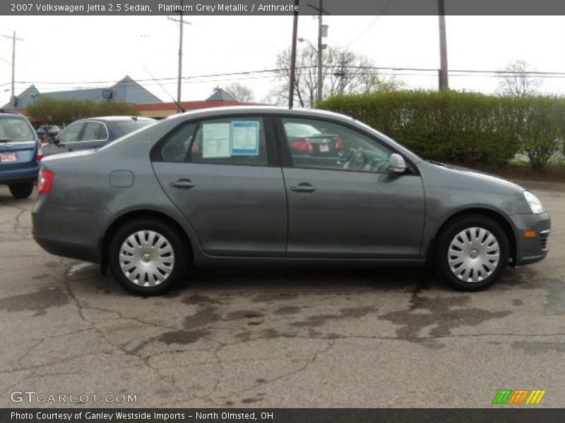 Platinum Grey Metallic / Anthracite 2007 Volkswagen Jetta 2.5 Sedan