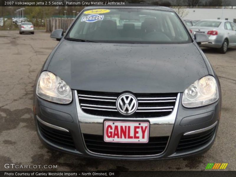 Platinum Grey Metallic / Anthracite 2007 Volkswagen Jetta 2.5 Sedan