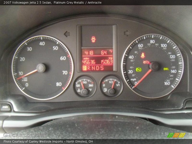 Platinum Grey Metallic / Anthracite 2007 Volkswagen Jetta 2.5 Sedan