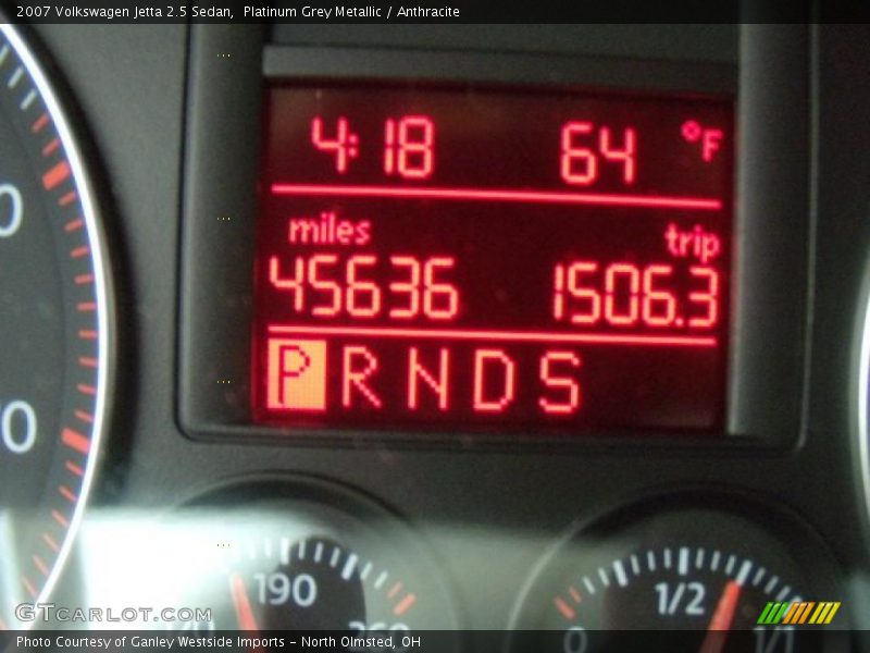 Platinum Grey Metallic / Anthracite 2007 Volkswagen Jetta 2.5 Sedan