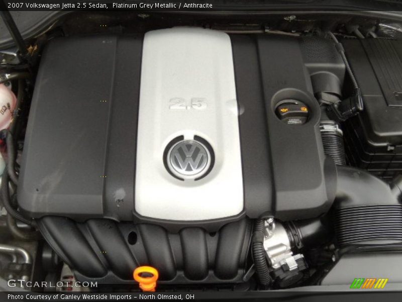 Platinum Grey Metallic / Anthracite 2007 Volkswagen Jetta 2.5 Sedan