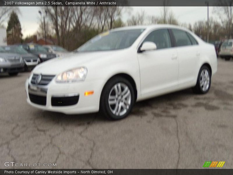 Campanella White / Anthracite 2007 Volkswagen Jetta 2.5 Sedan