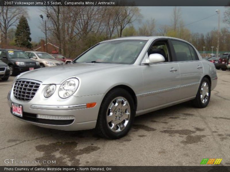 Campanella White / Anthracite 2007 Volkswagen Jetta 2.5 Sedan