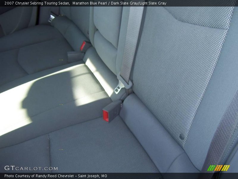 Marathon Blue Pearl / Dark Slate Gray/Light Slate Gray 2007 Chrysler Sebring Touring Sedan