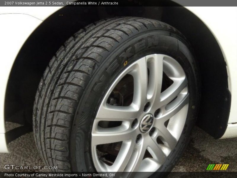Campanella White / Anthracite 2007 Volkswagen Jetta 2.5 Sedan