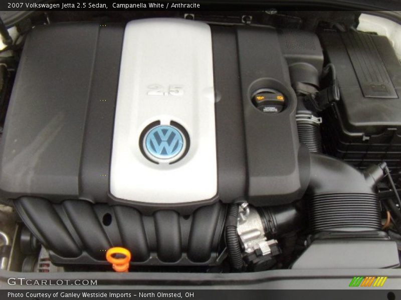 Campanella White / Anthracite 2007 Volkswagen Jetta 2.5 Sedan