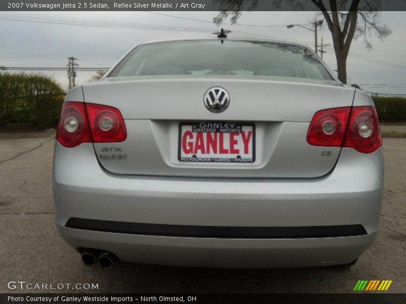 Reflex Silver Metallic / Art Gray 2007 Volkswagen Jetta 2.5 Sedan