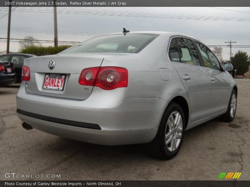 Reflex Silver Metallic / Art Gray 2007 Volkswagen Jetta 2.5 Sedan