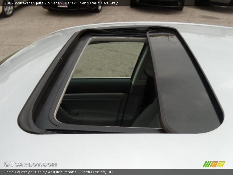 Reflex Silver Metallic / Art Gray 2007 Volkswagen Jetta 2.5 Sedan