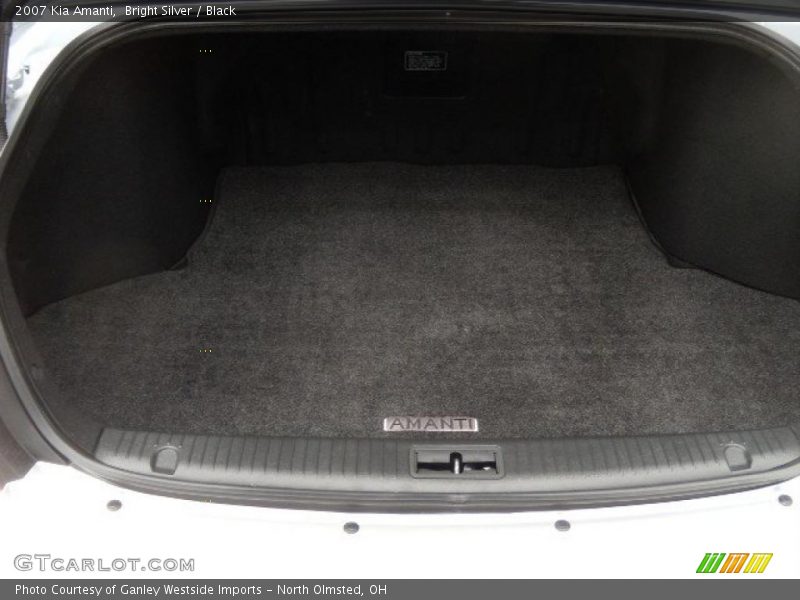 Bright Silver / Black 2007 Kia Amanti