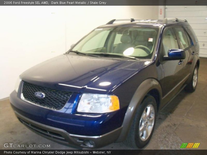Dark Blue Pearl Metallic / Shale Grey 2006 Ford Freestyle SEL AWD