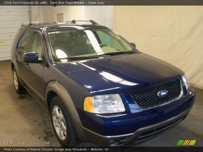 Dark Blue Pearl Metallic / Shale Grey 2006 Ford Freestyle SEL AWD